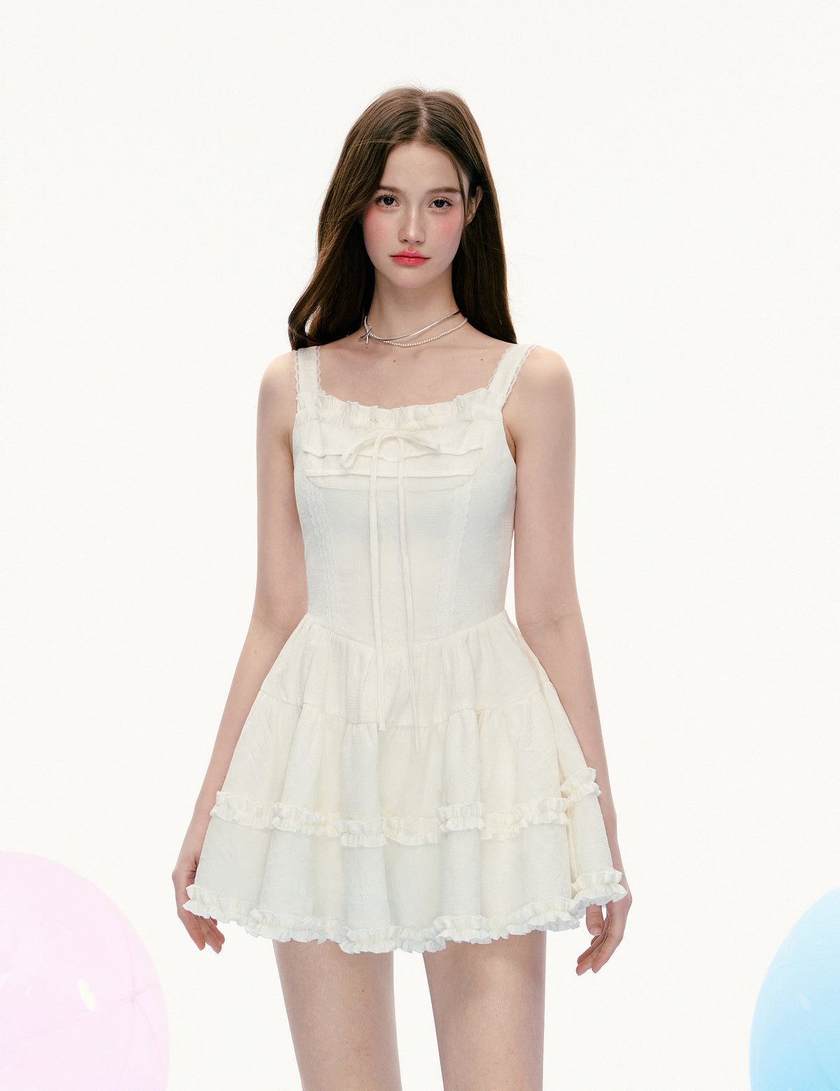 Fit-And-Flare Sleeveless Mini Dress