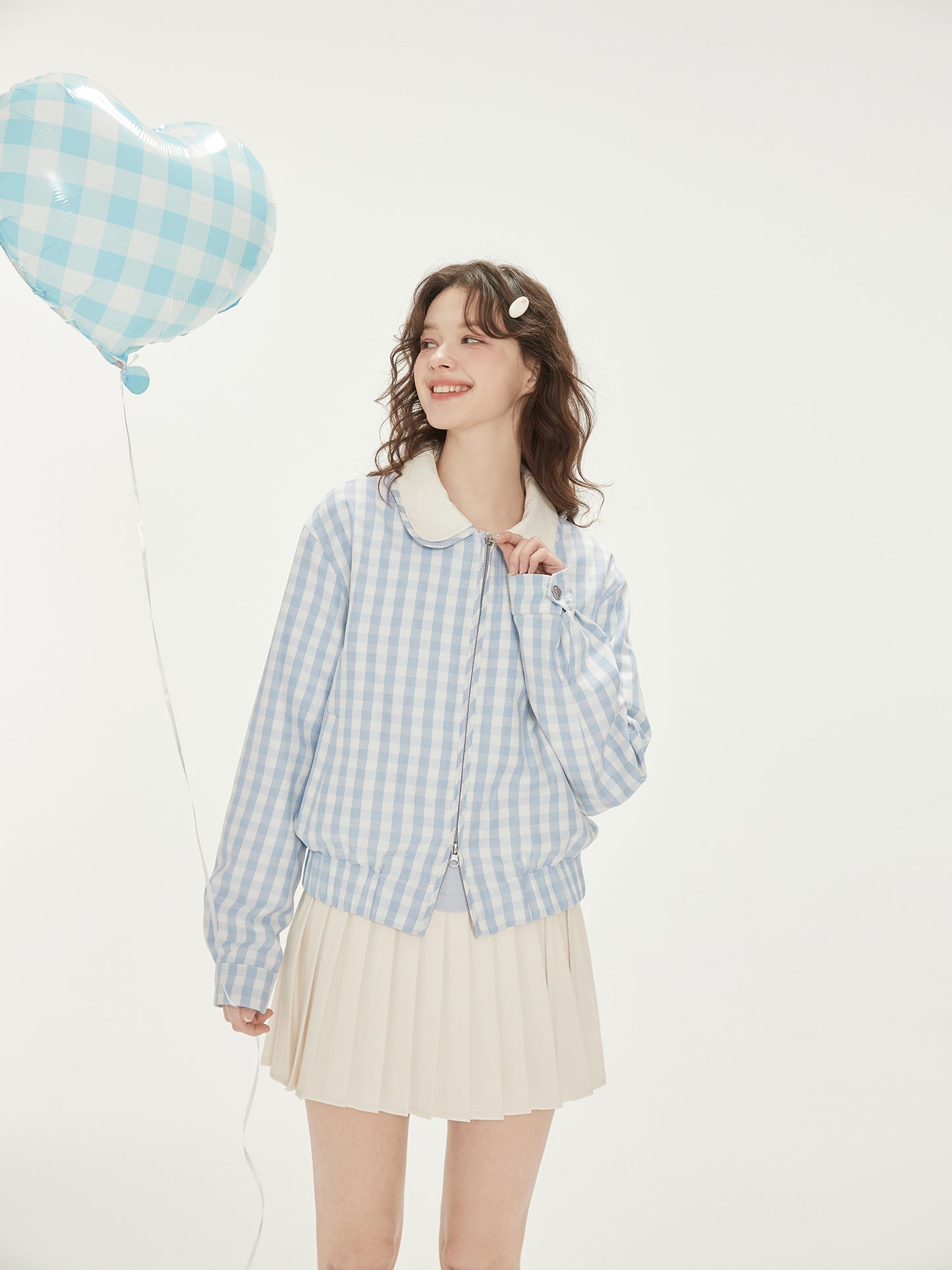 Ballet Style Pleated Skirt With Ribbon Bow