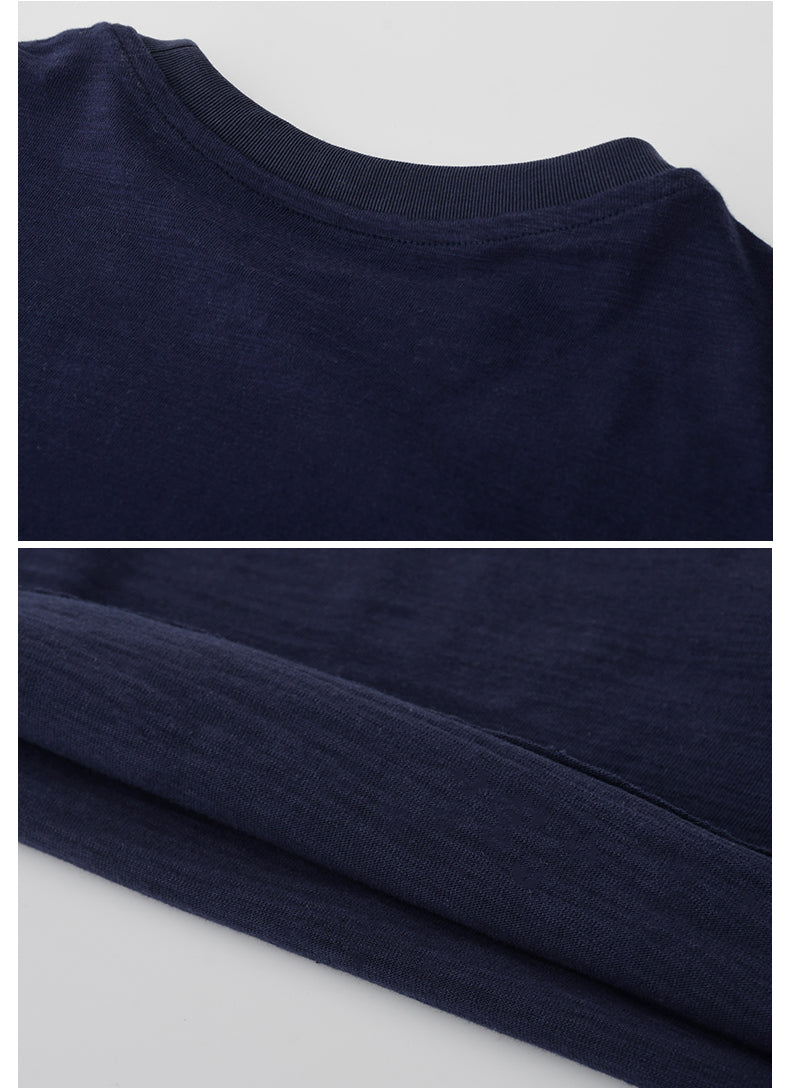 Message Printed Cotton T-Shirt