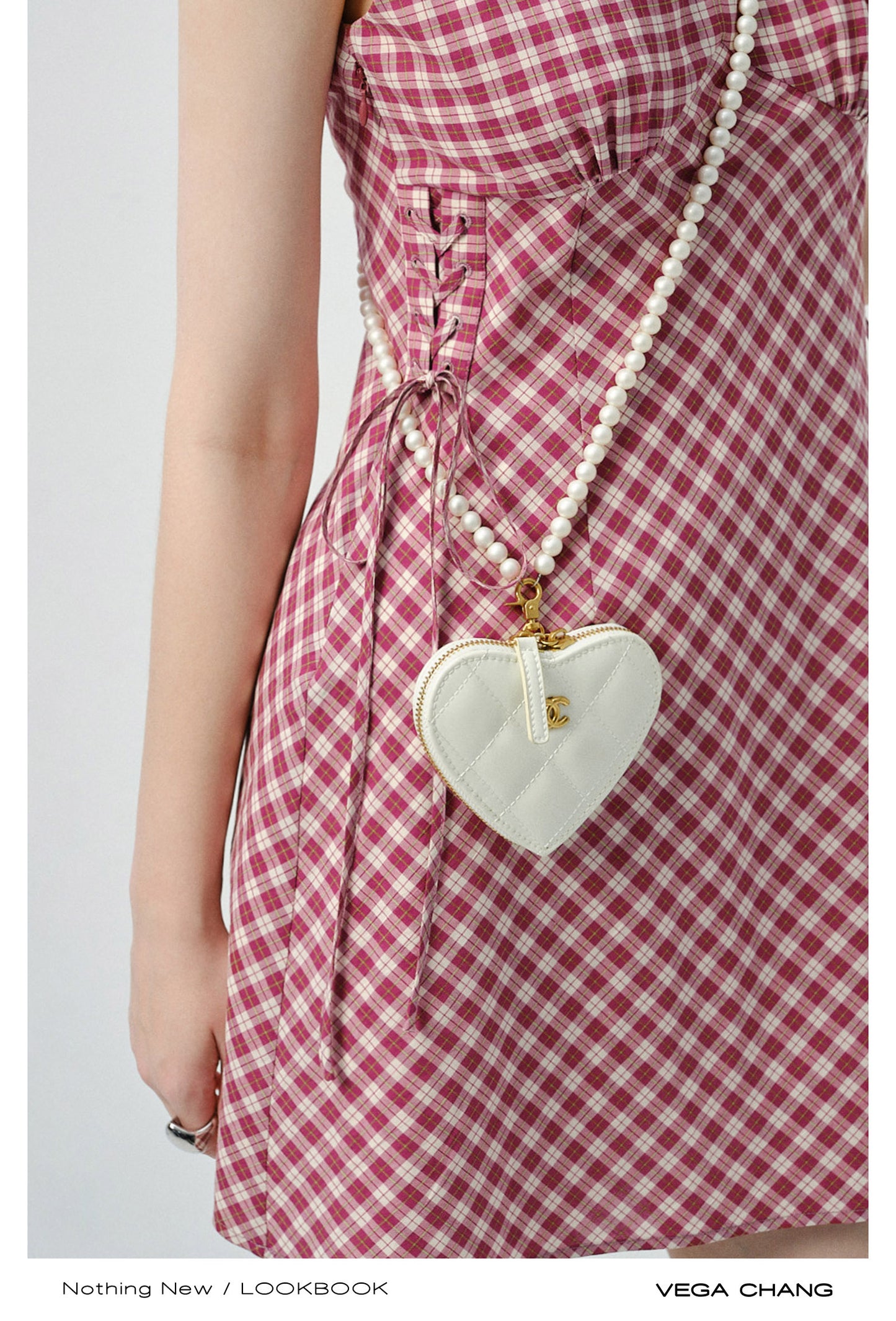 V-Neck Sleeveless Mini Dress With Lace-Up Sides