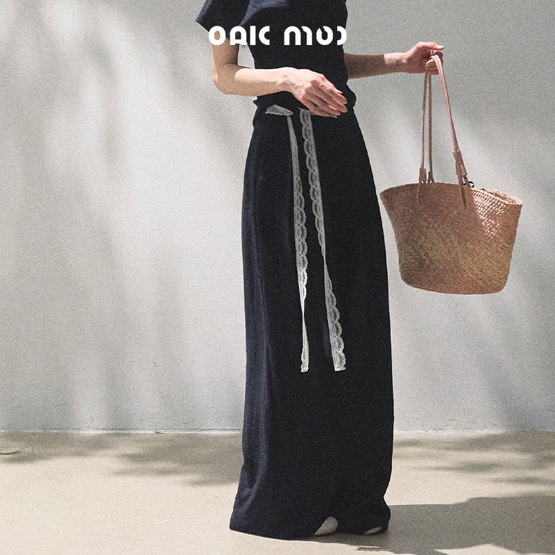 Lightweight Off Shoulder Top And Wide Pants