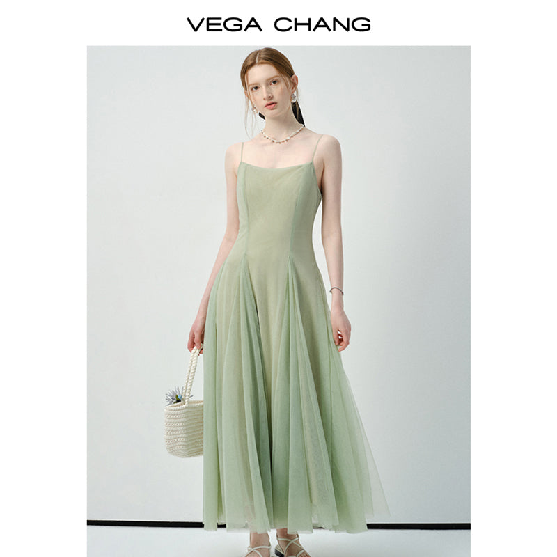 Voluminous Tulle Cami Dress