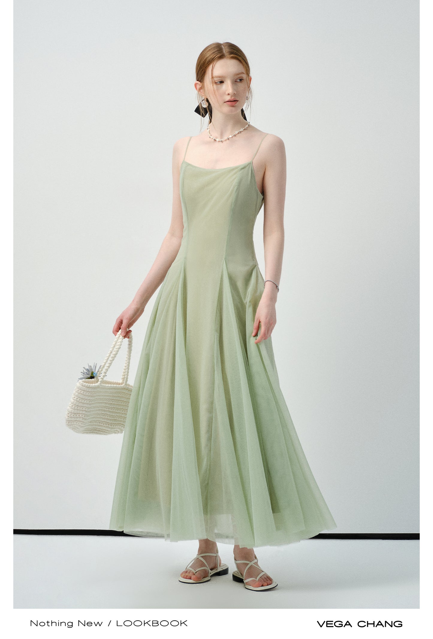 Voluminous Tulle Cami Dress