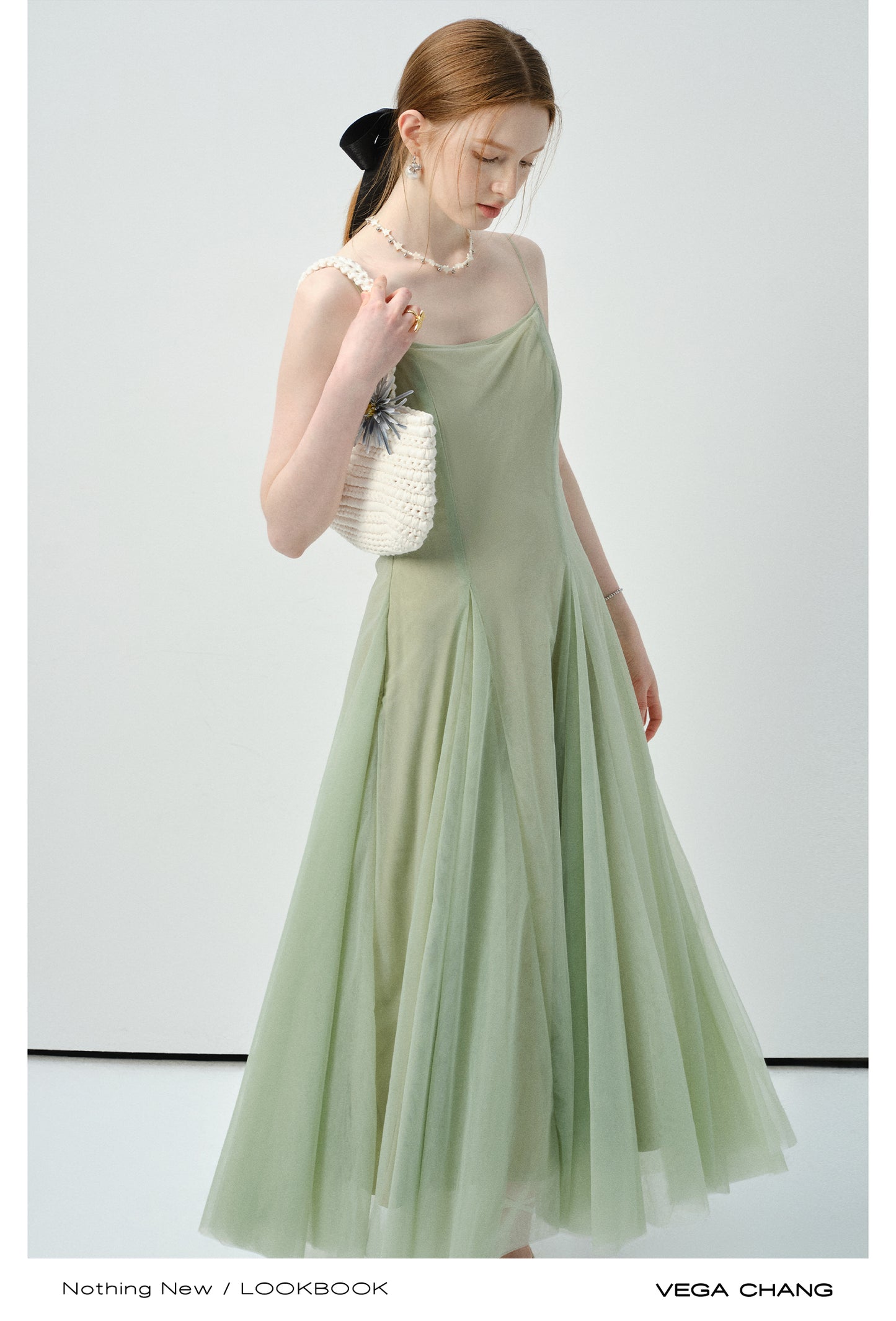 Voluminous Tulle Cami Dress