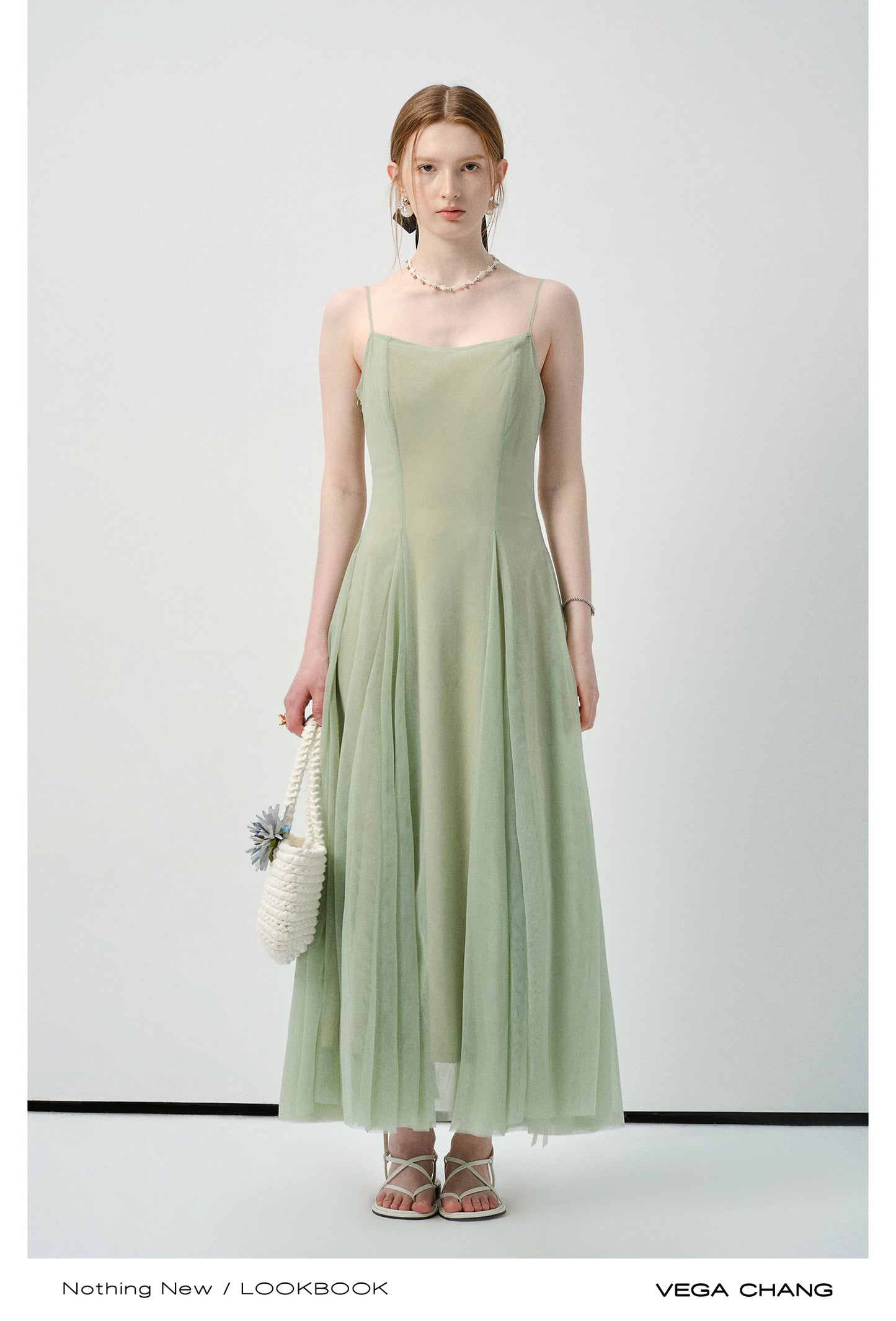 Voluminous Tulle Cami Dress