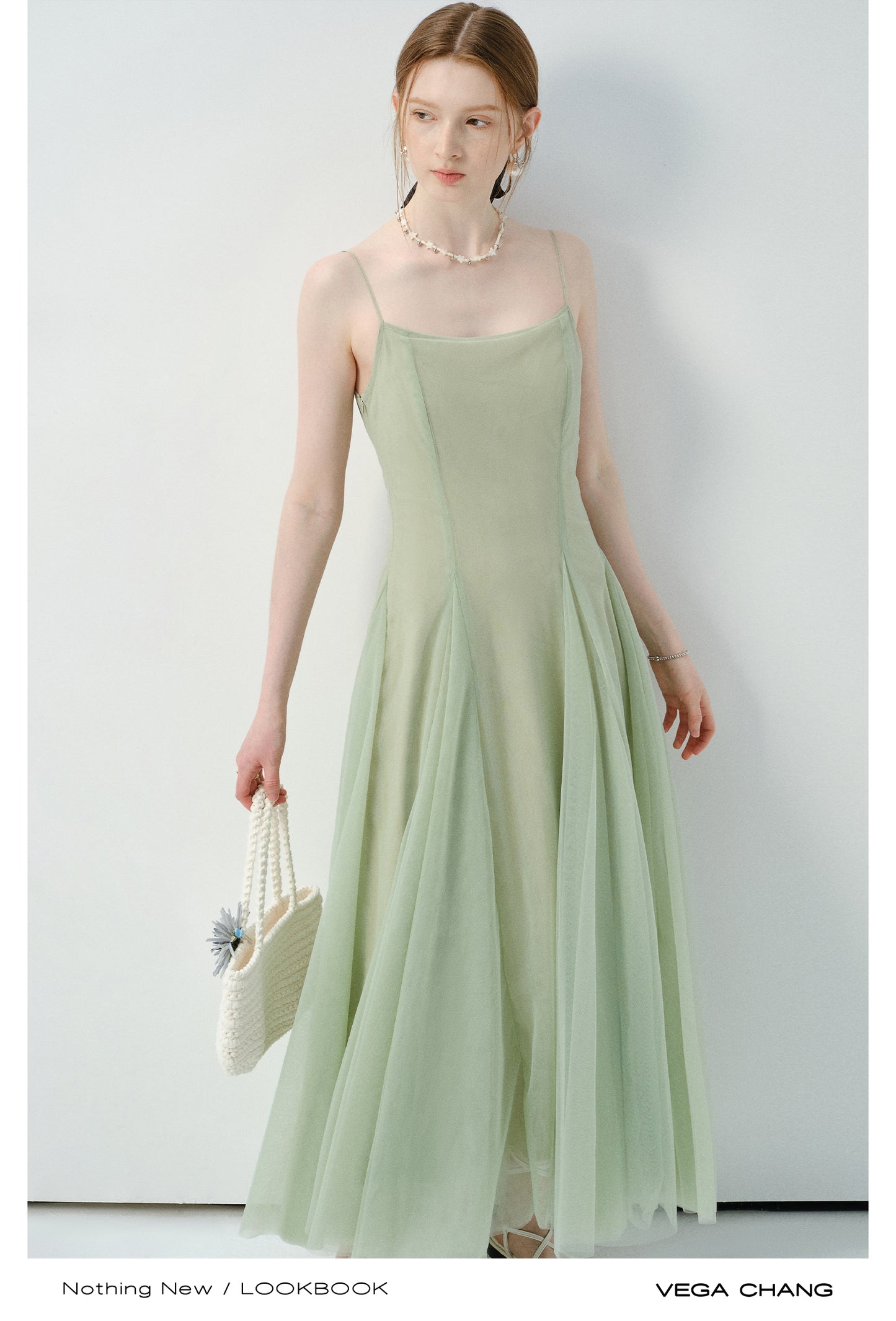 Voluminous Tulle Cami Dress
