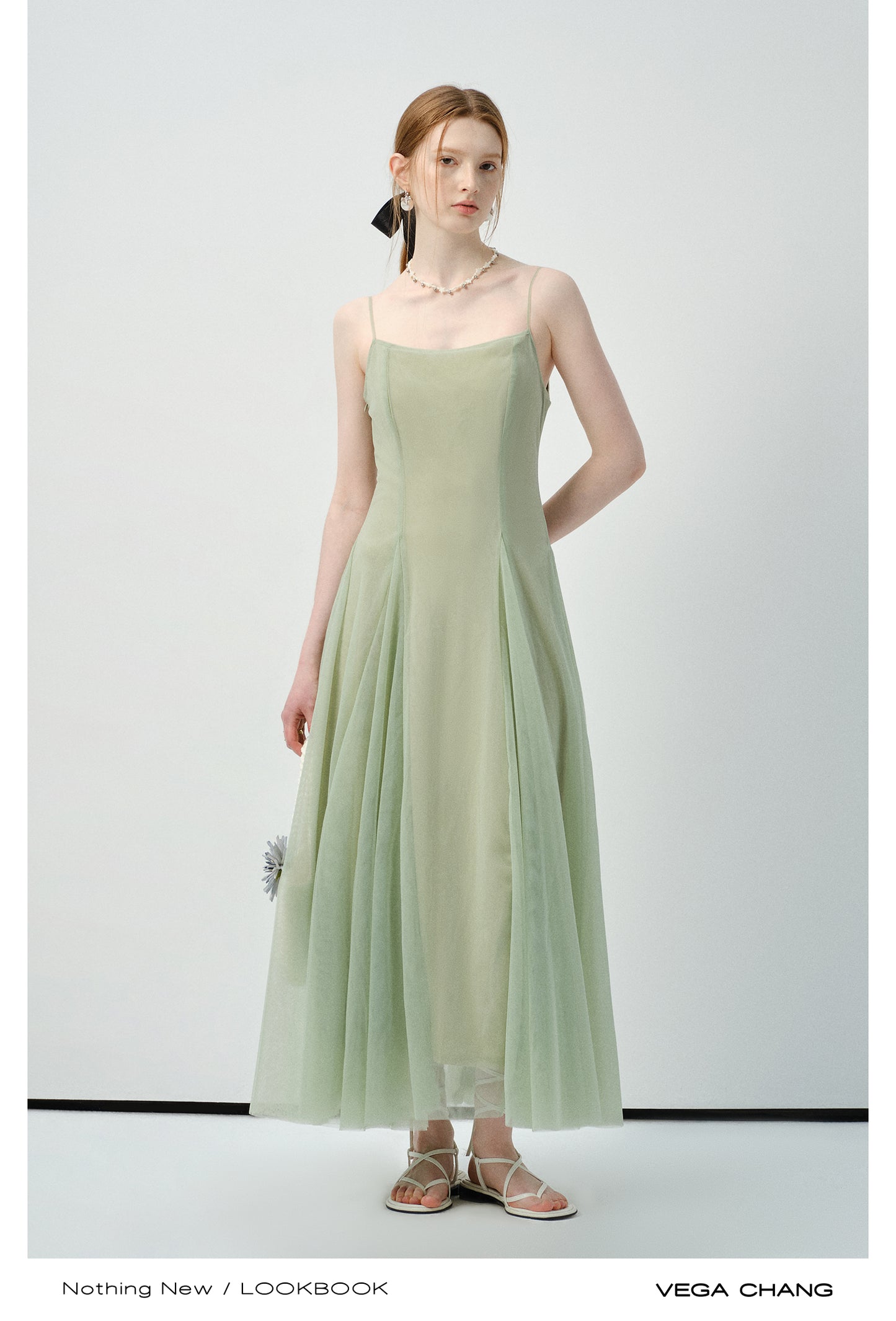 Voluminous Tulle Cami Dress
