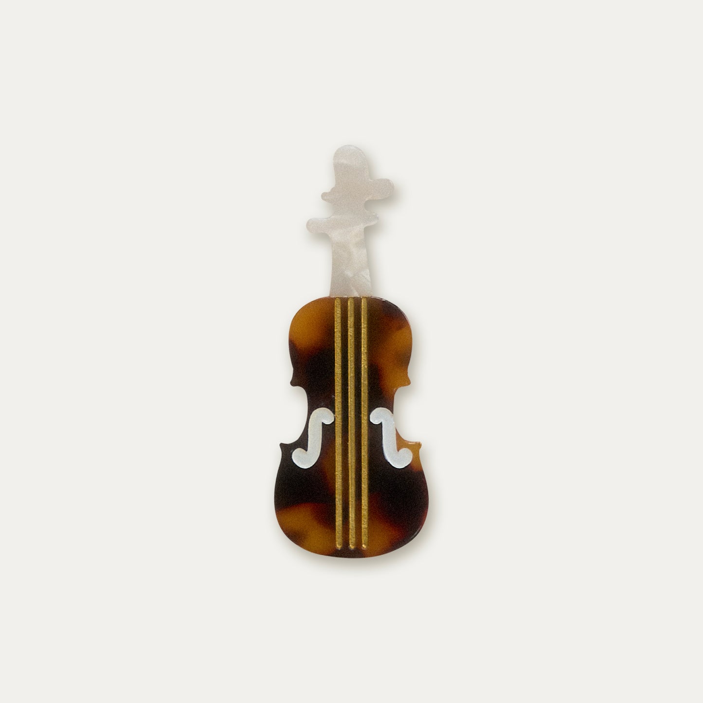 Tortoiseshell Hair Pins (Bow, Ribbon, Violin)