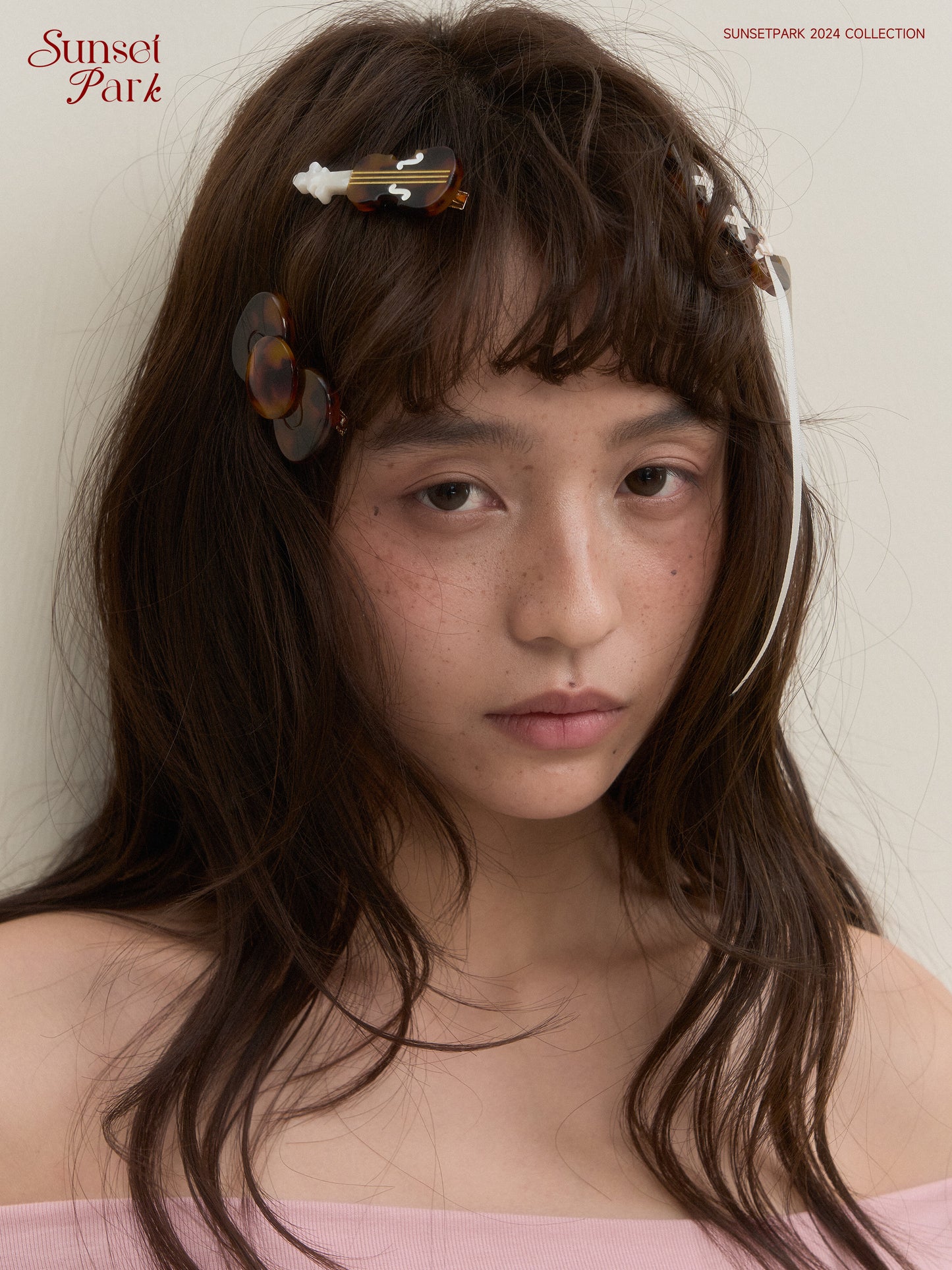 Tortoiseshell Hair Pins (Bow, Ribbon, Violin)