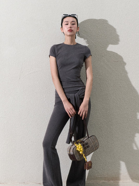 Basic Stretch Slim-Fit T-Shirt