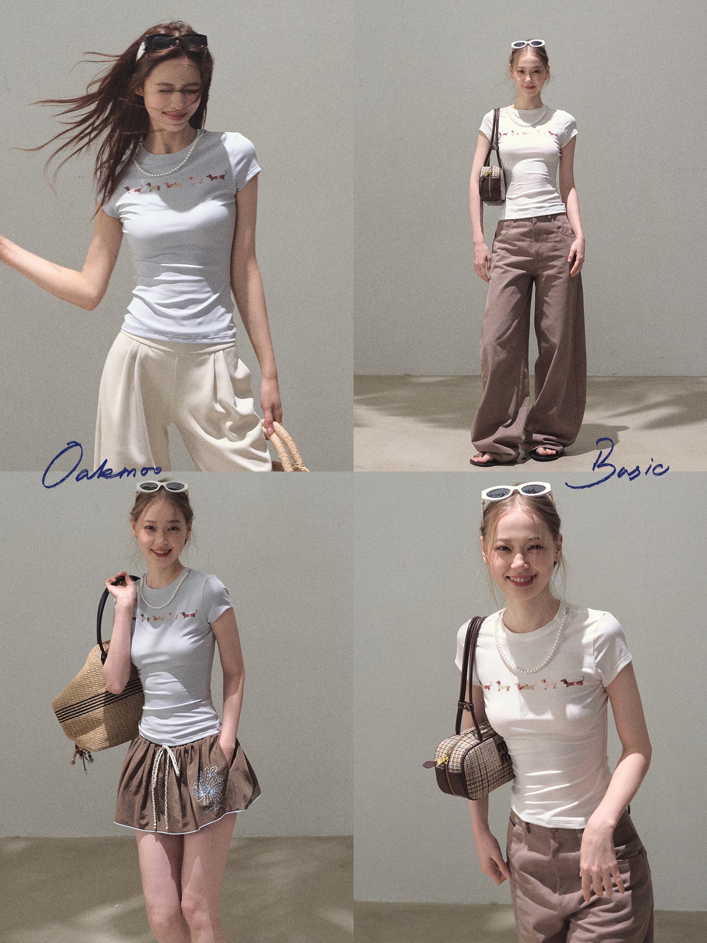 Slim Fit Puppy Print T-Shirt