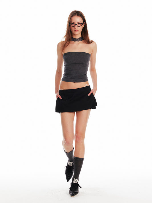 Low-Rise Micro Skort