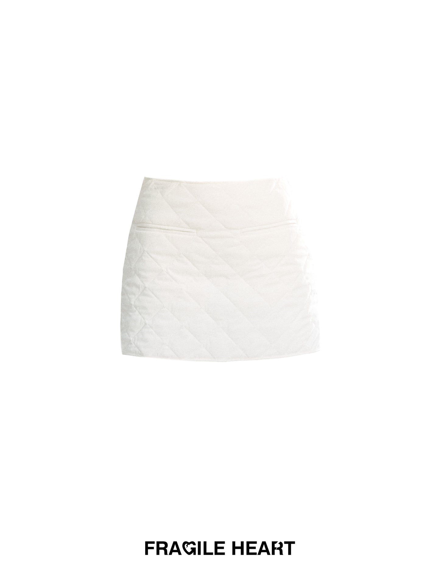 Diamond-Quilted Jacket And Mini Skirt