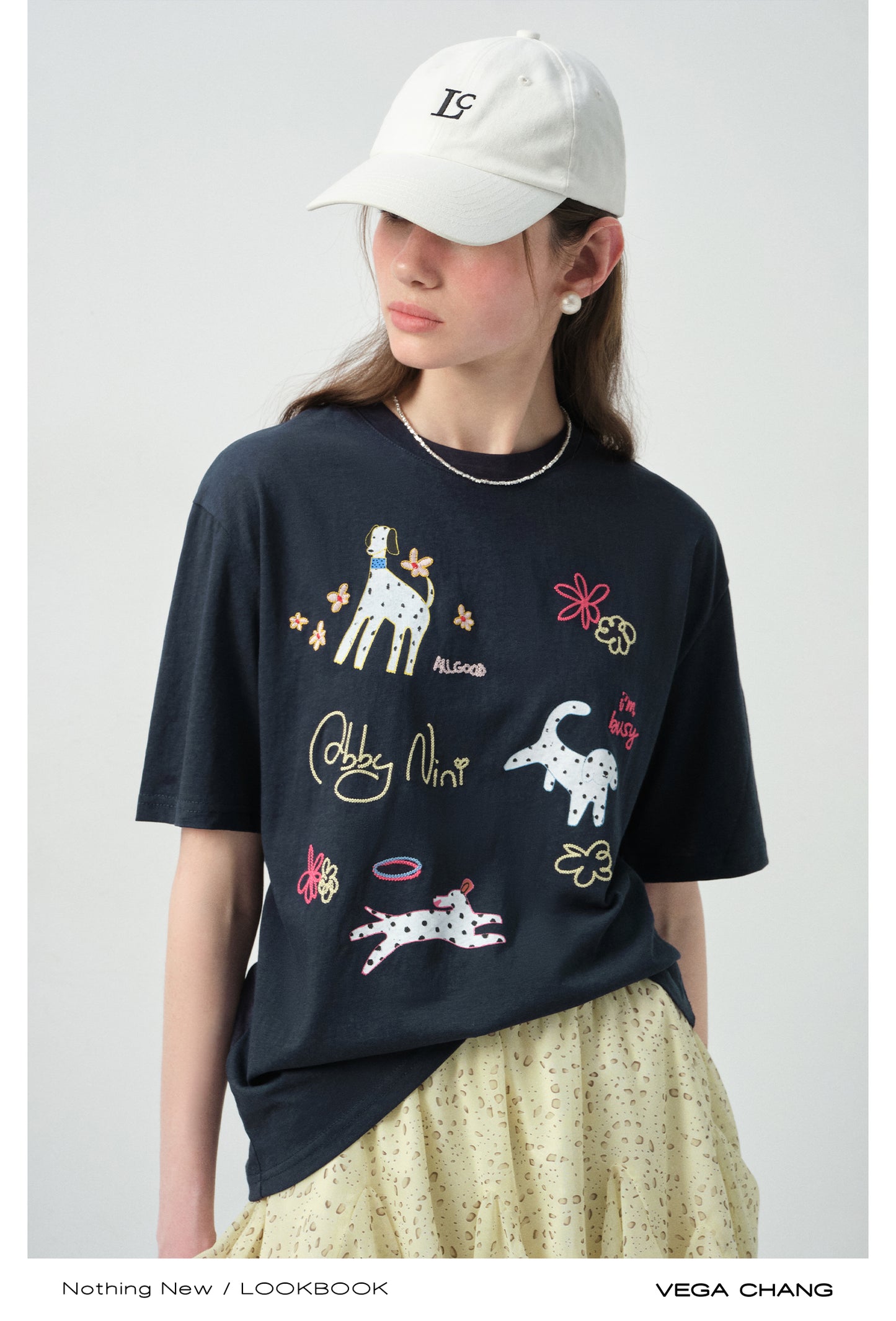 Puppy T-Shirt & Flutter Skirt