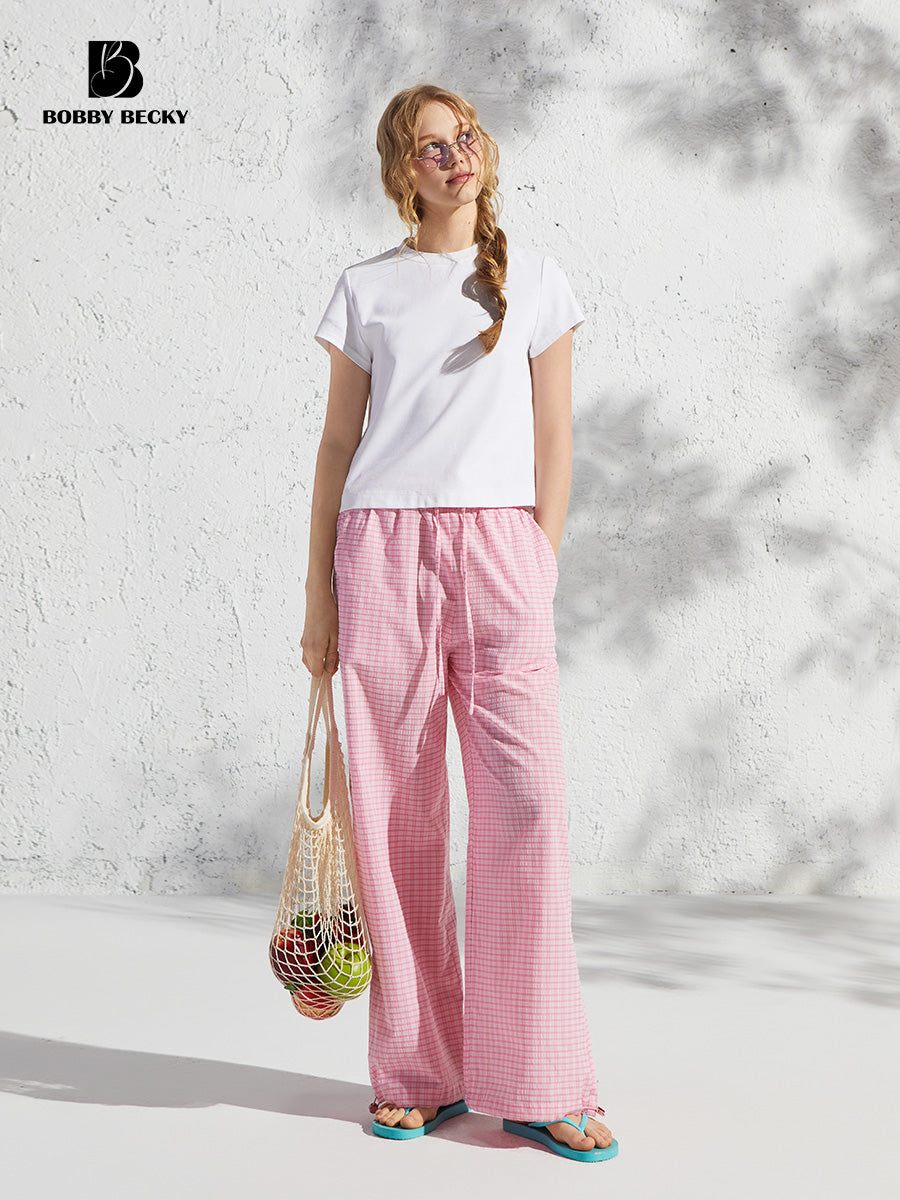 Basic Quick-Drying Cotton Blend T-Shirt