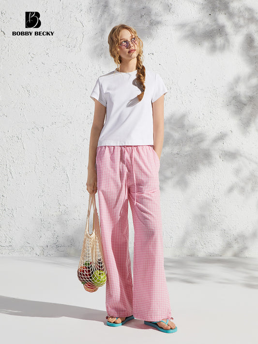 Basic Quick-Drying Cotton Blend T-Shirt