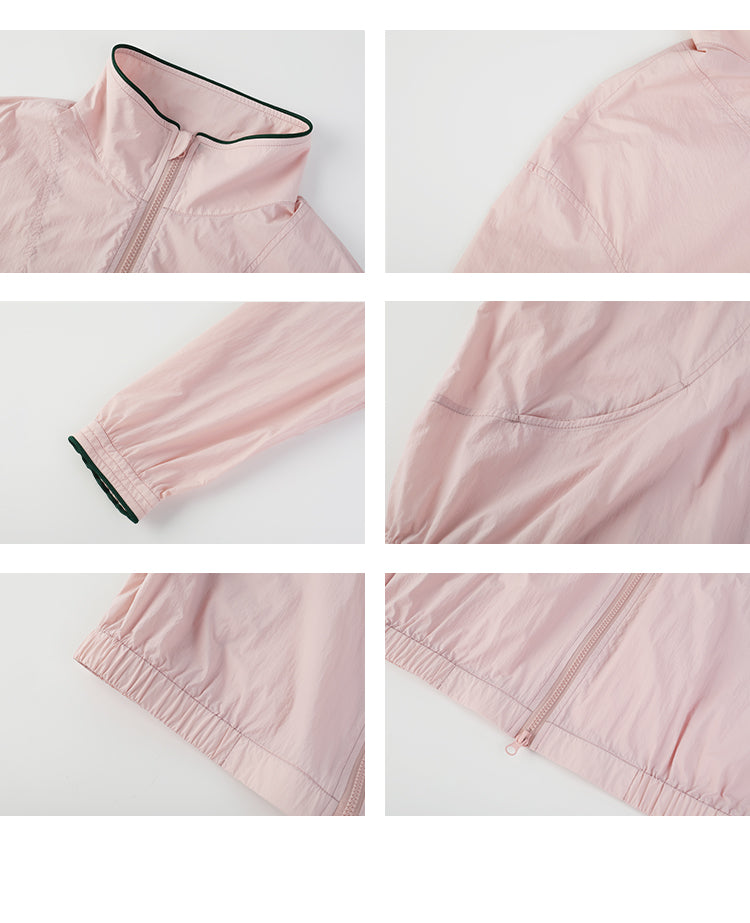 Lightweight UPF 50+ Sun Jacket With Contrast Trim