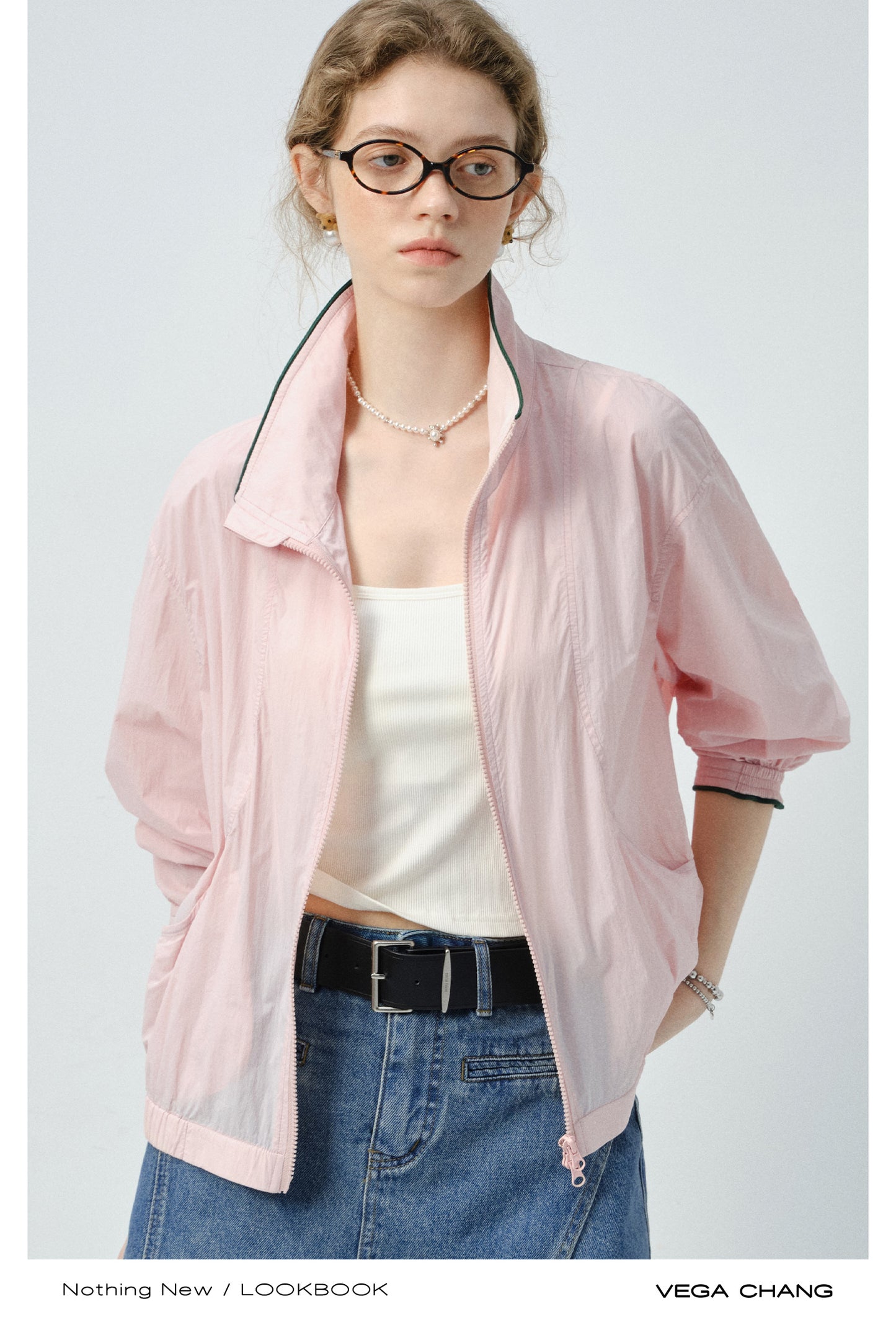 Lightweight UPF 50+ Sun Jacket With Contrast Trim