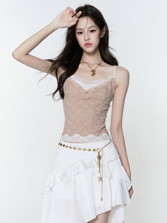 Gold-Tone Charm Chain Belt