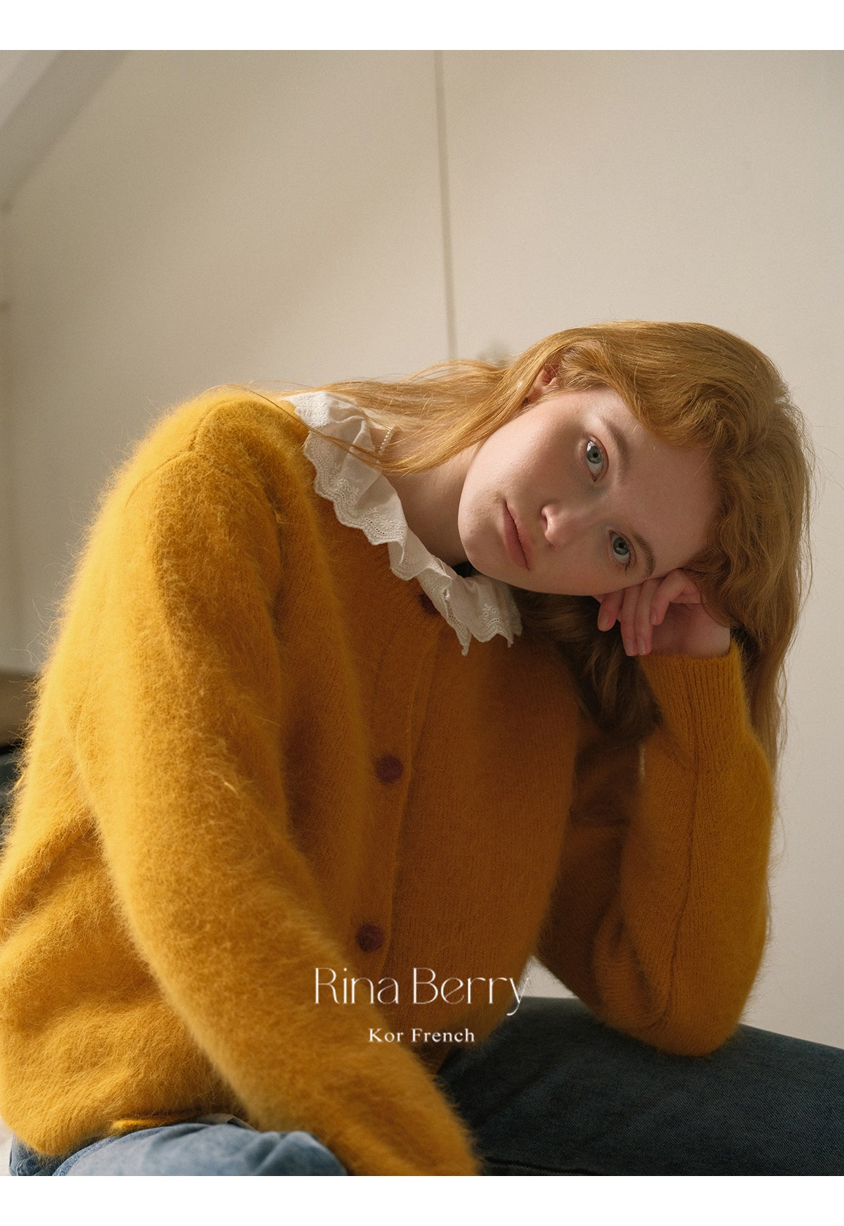 Fuzzy Soft-Touch Plain Cardigan