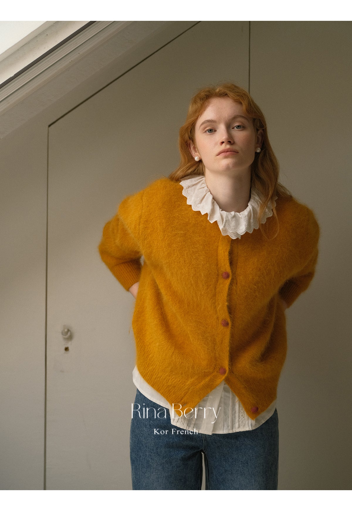 Fuzzy Soft-Touch Plain Cardigan
