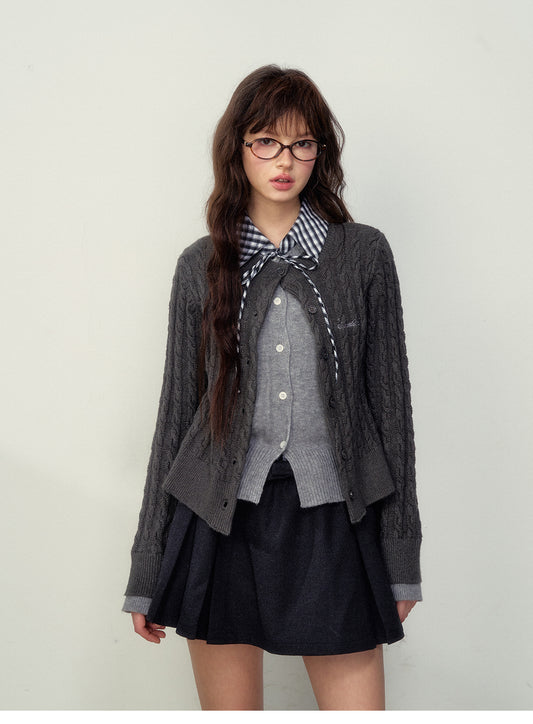 Double Waist Mini Skirt In Two Options