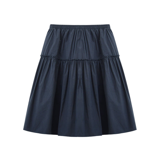 2-Tier Gathered Flare Skirt In 3 Variations