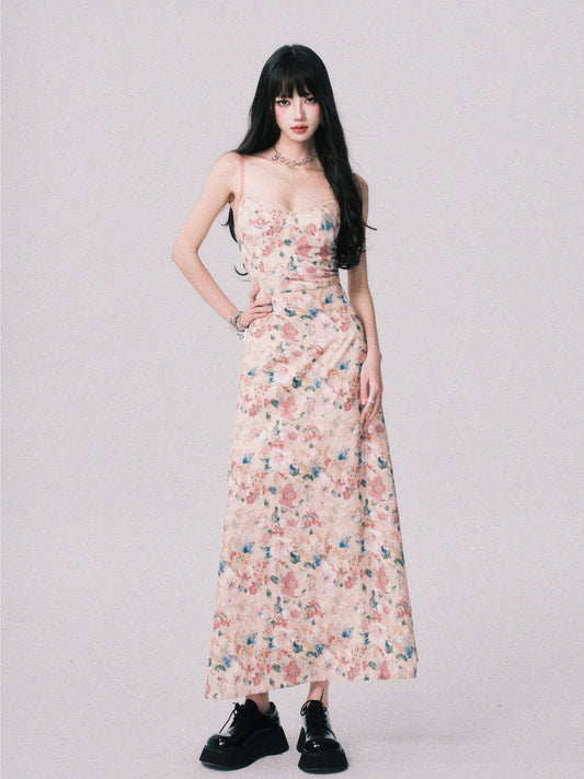 Floral Maxi Slip Dress