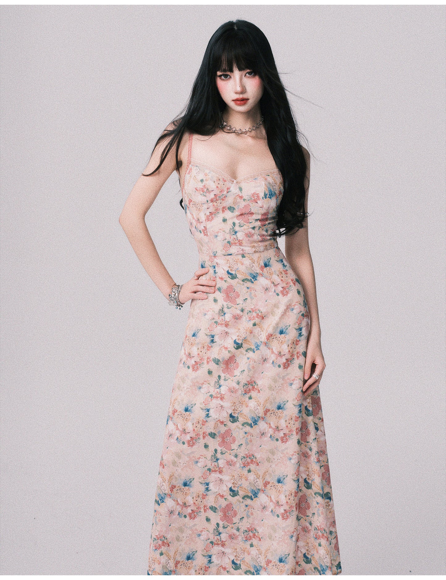 Floral Maxi Slip Dress