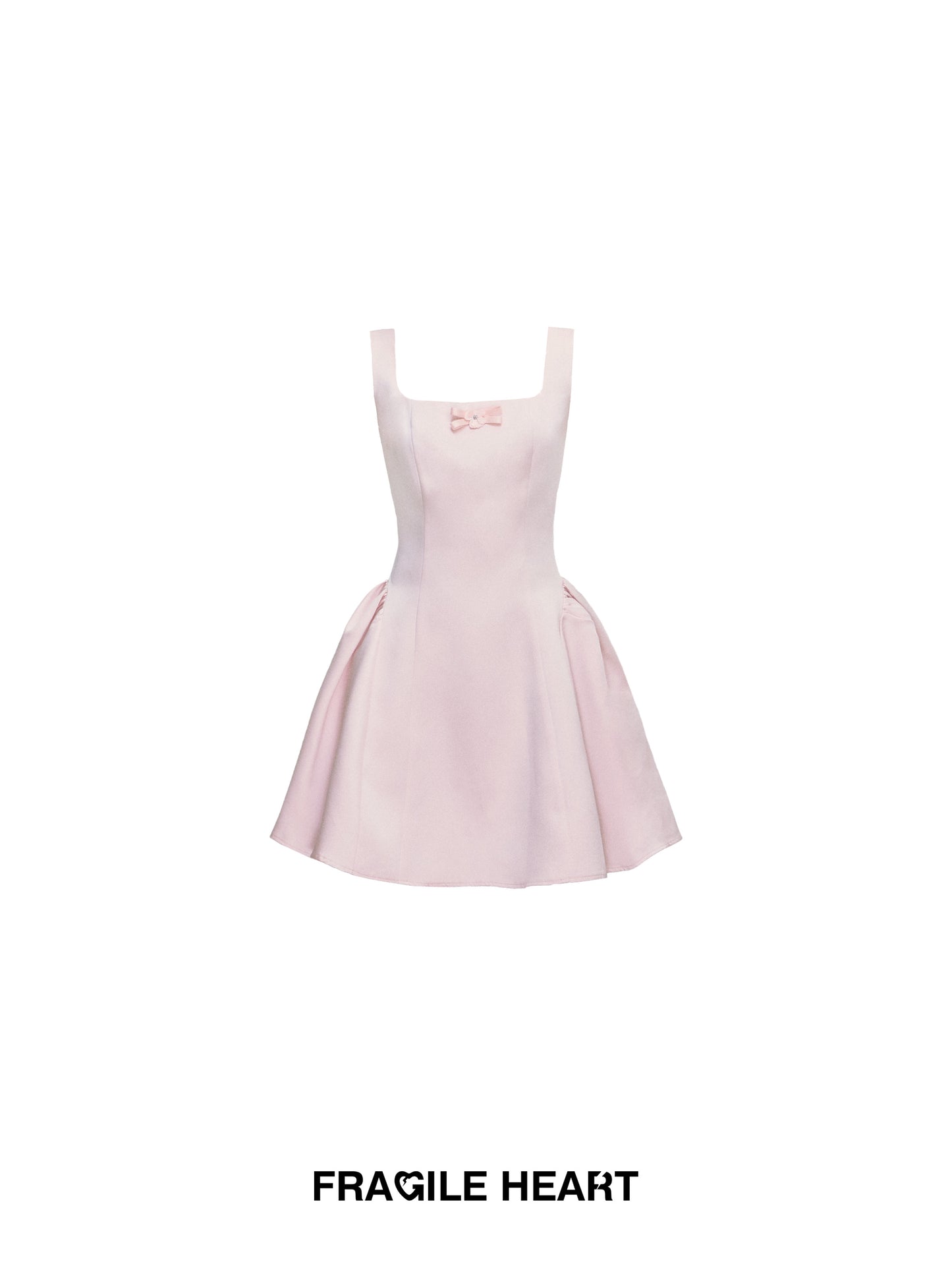 Wedding-Style Structured Sleeveless Dress