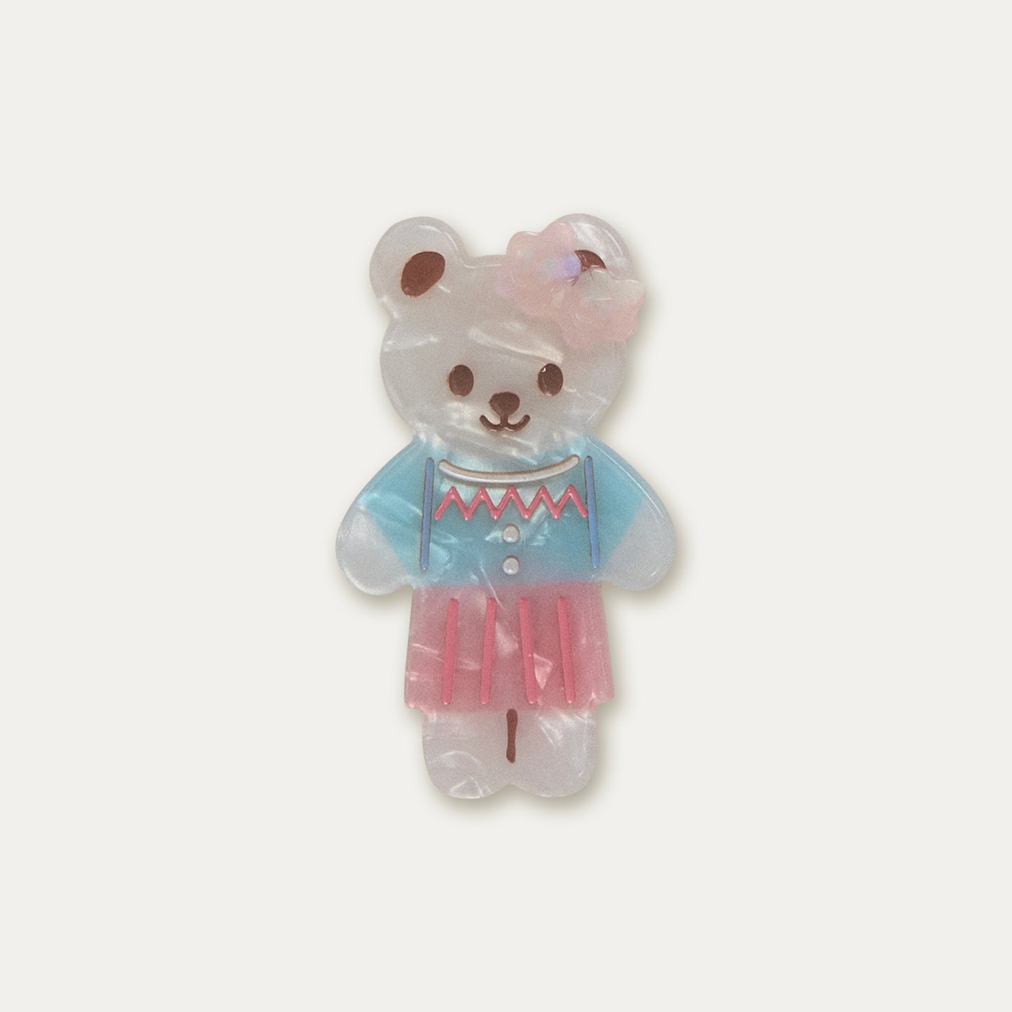 Teddy Bear Hair Pins (3 Variations)