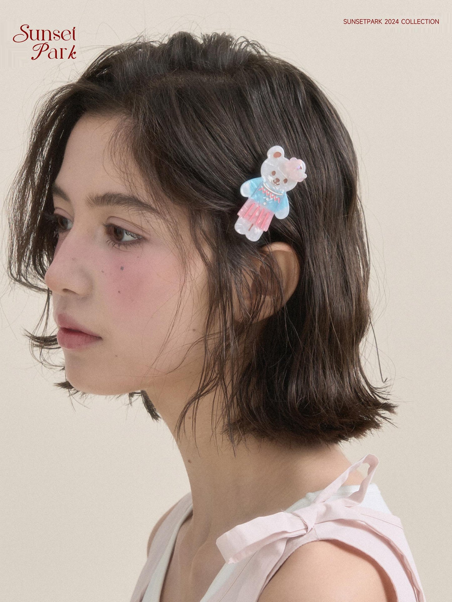 Teddy Bear Hair Pins (3 Variations)