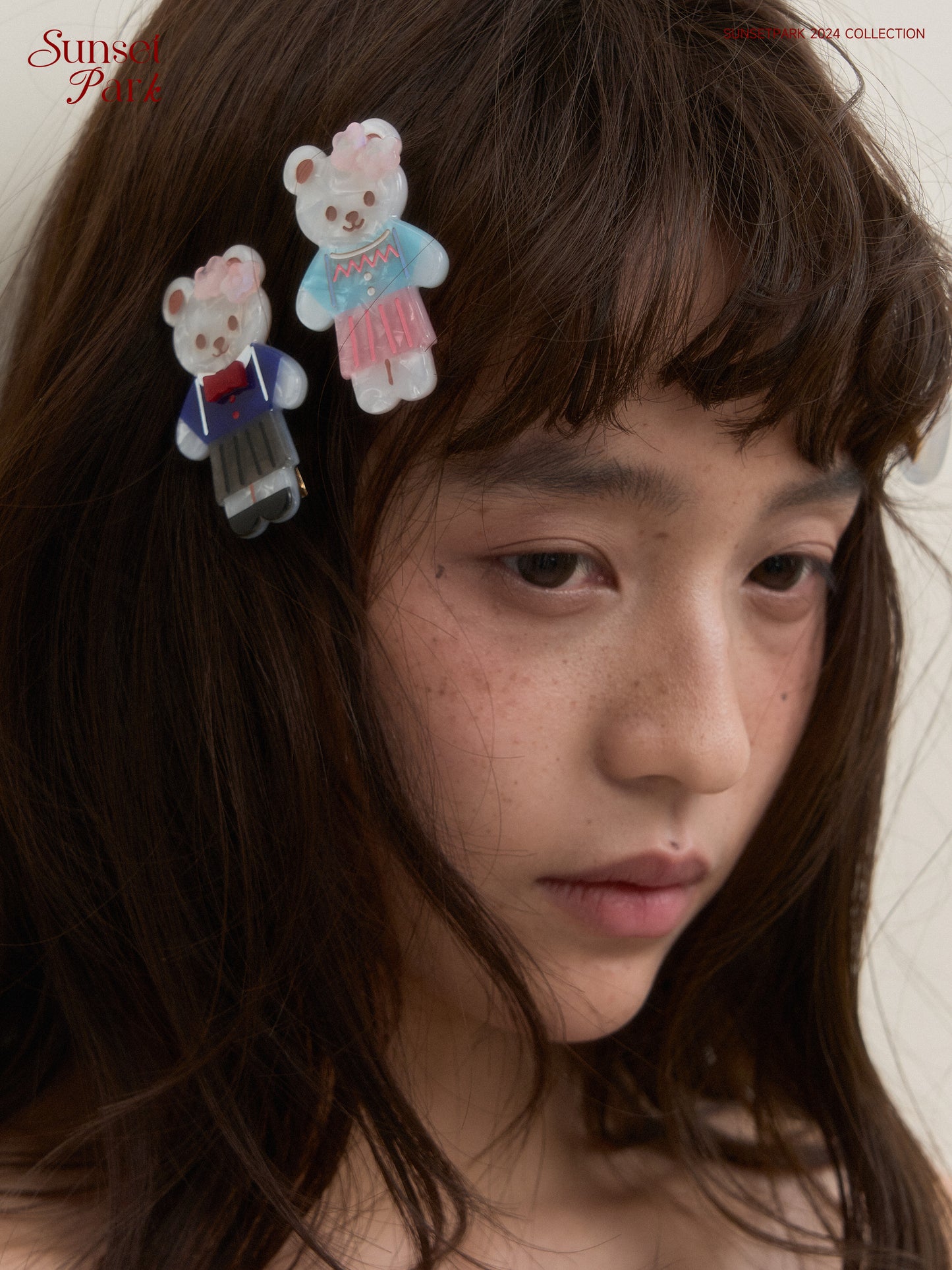 Teddy Bear Hair Pins (3 Variations)