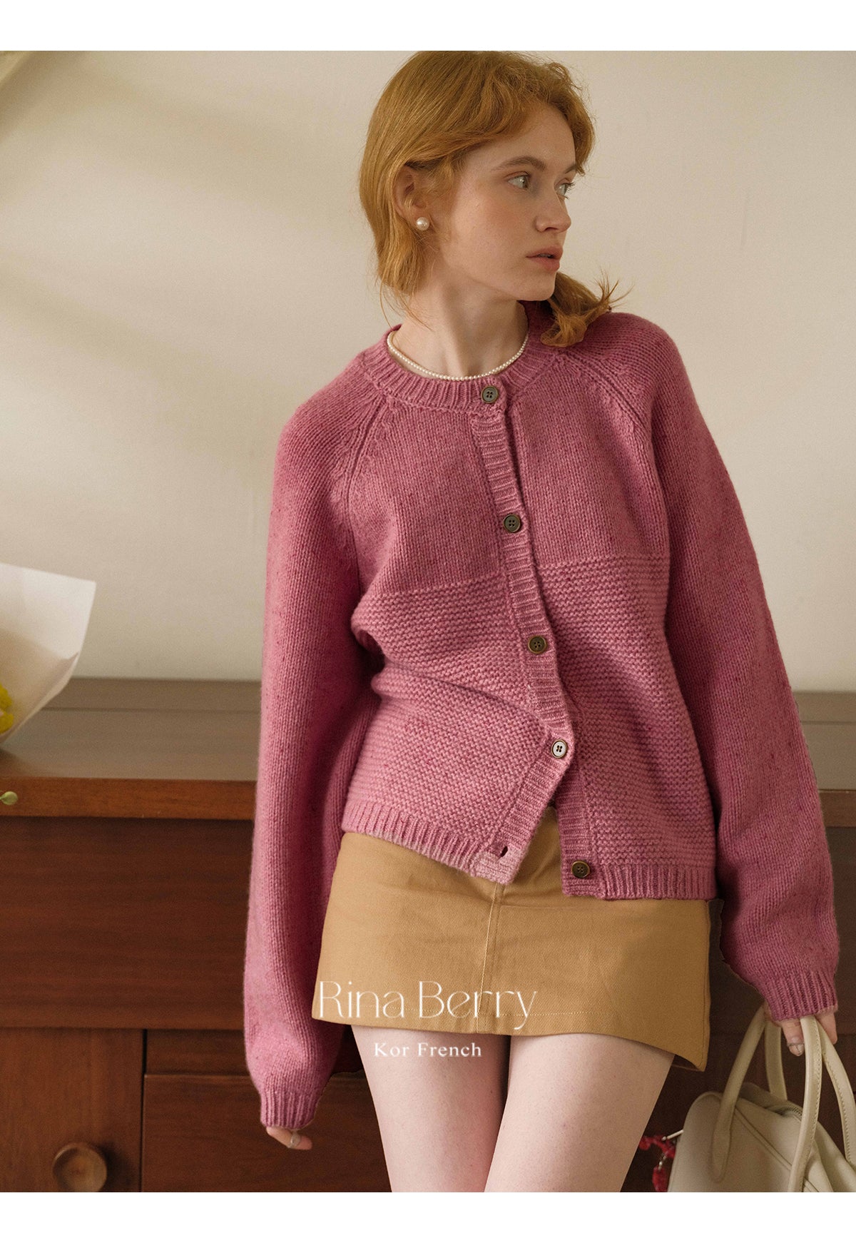 Cozy Patterned Knit Cardigan