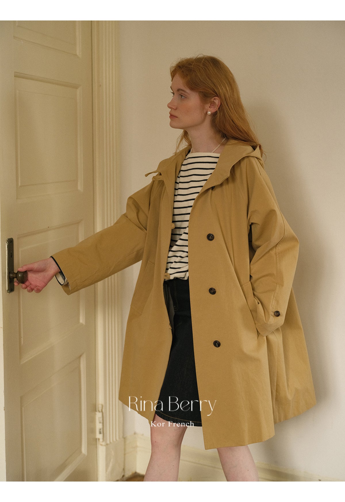 Hooded Windbreaker Coat