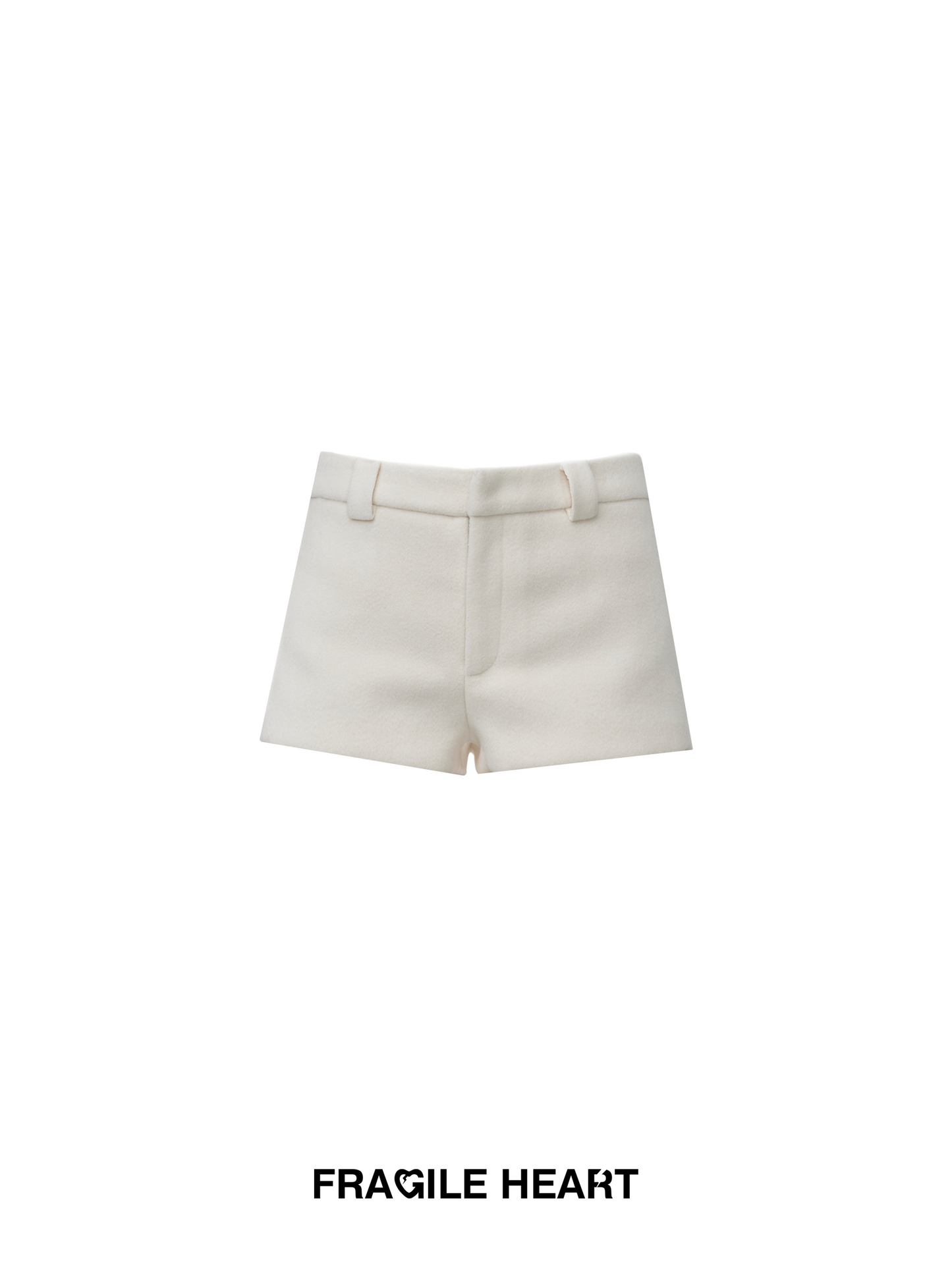 Wool Blend Micro Shorts