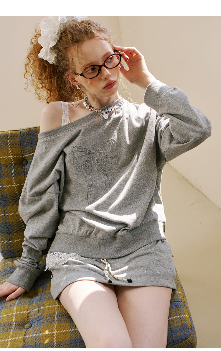 Micro Skirt-Pants With Drawstring Waist