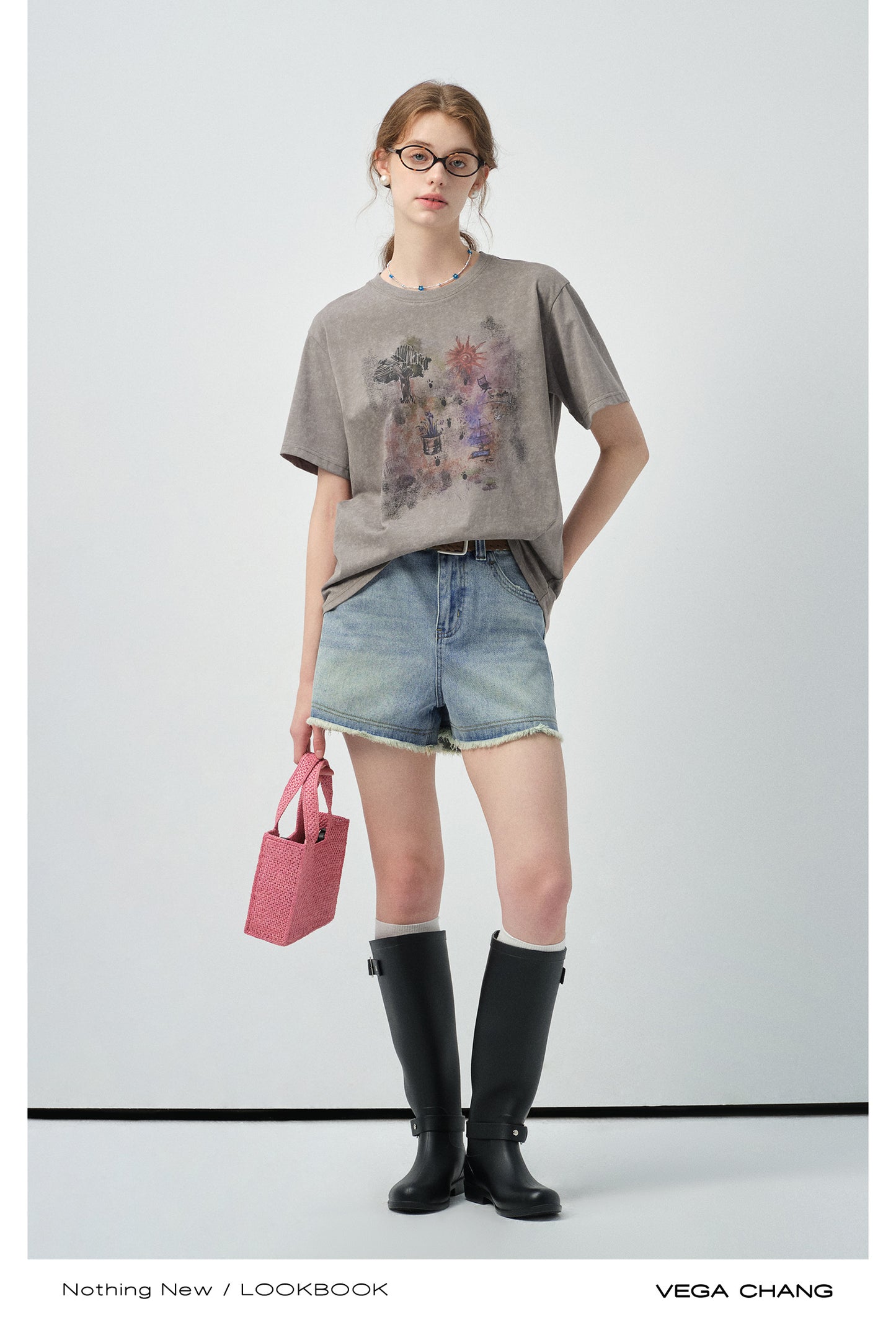 Art Print Cotton T-Shirt