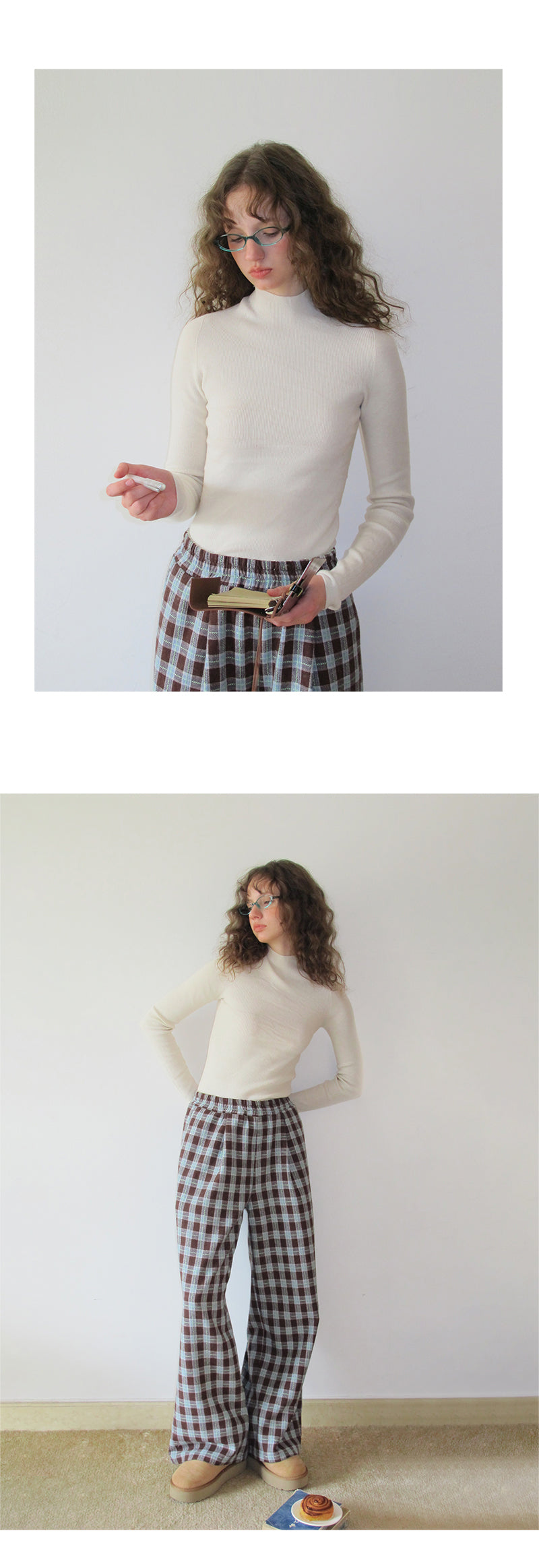 Fitted Knit Top In Two Neck Options