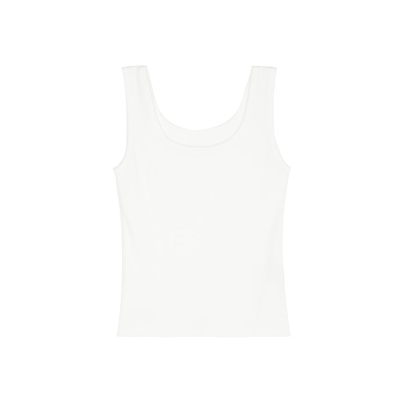 Washed Cotton Tee, Drawstring Skirt And Tank Top