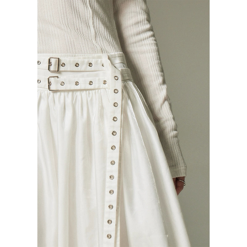 Off-shoulder Long-sleeved Waist Slimming Onepiece Dress