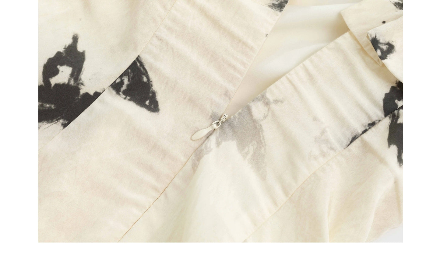 Two-Way Shoulder Butterfly Dress In Two Lengths