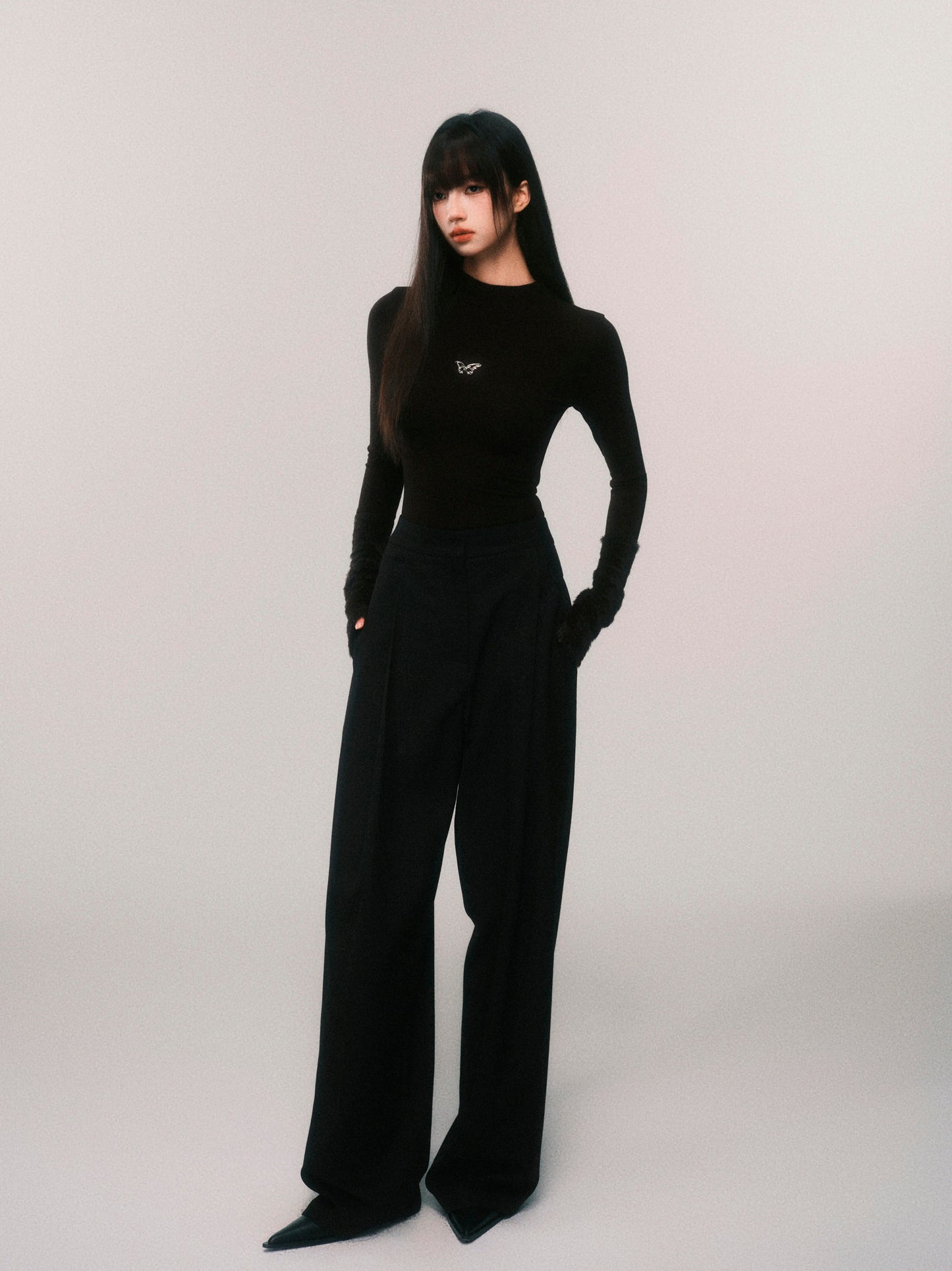 Classic Luxe Wide-Leg Pants