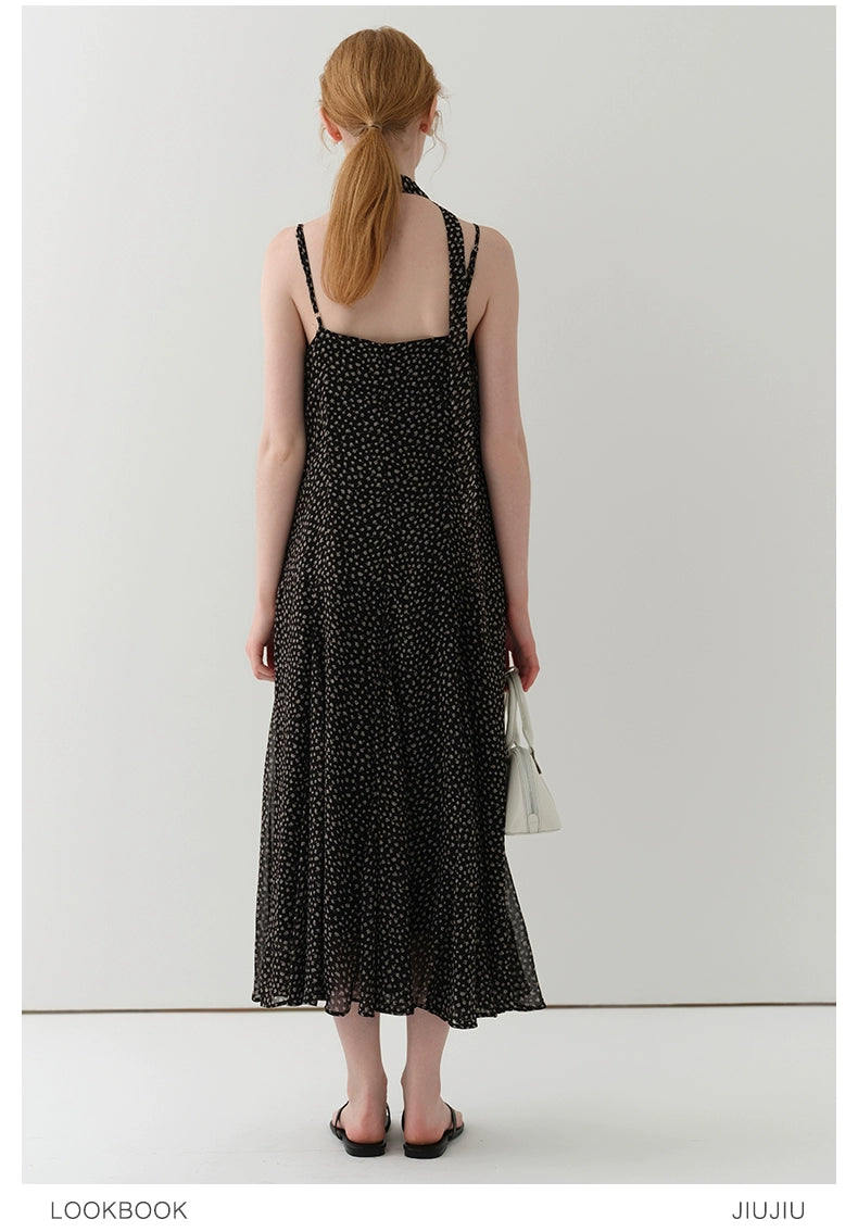 Floral Cami Dress With Adjustable Straps