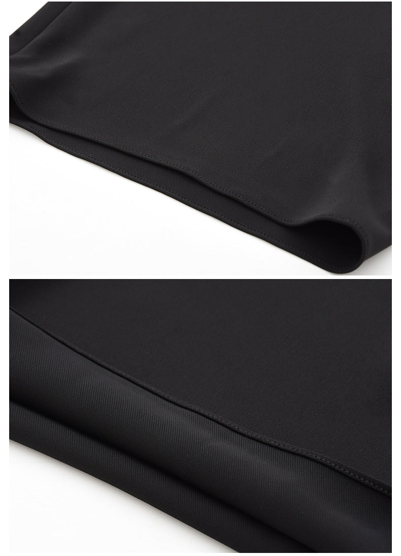 Lightweight Airy Pants With Elastic Waistband
