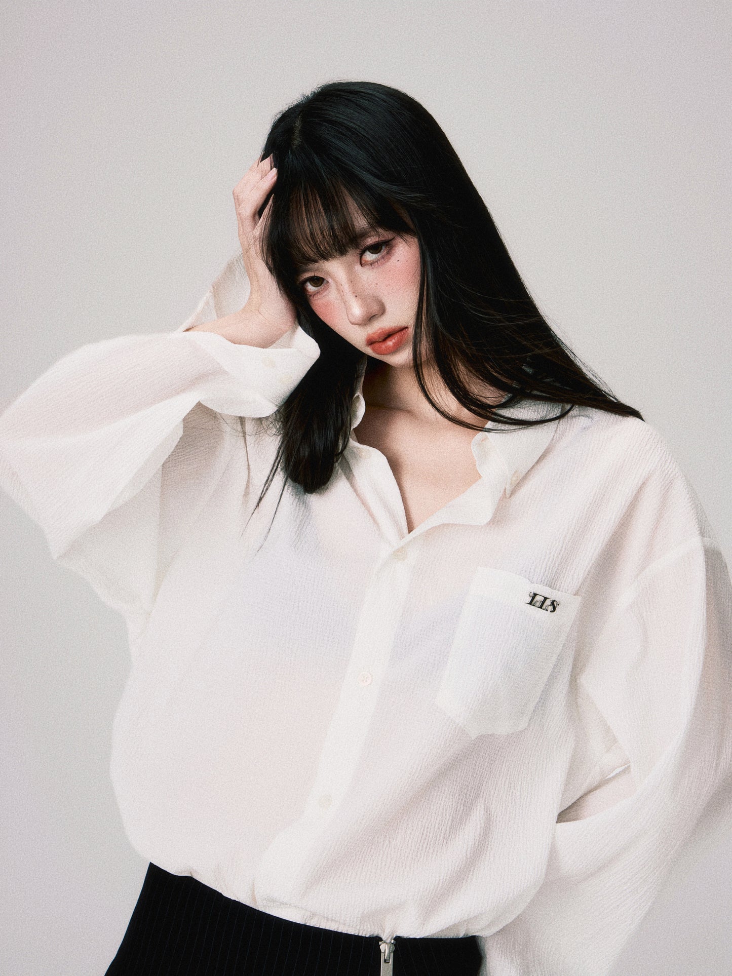 Classic Relaxed Fit Button-Up Shirt