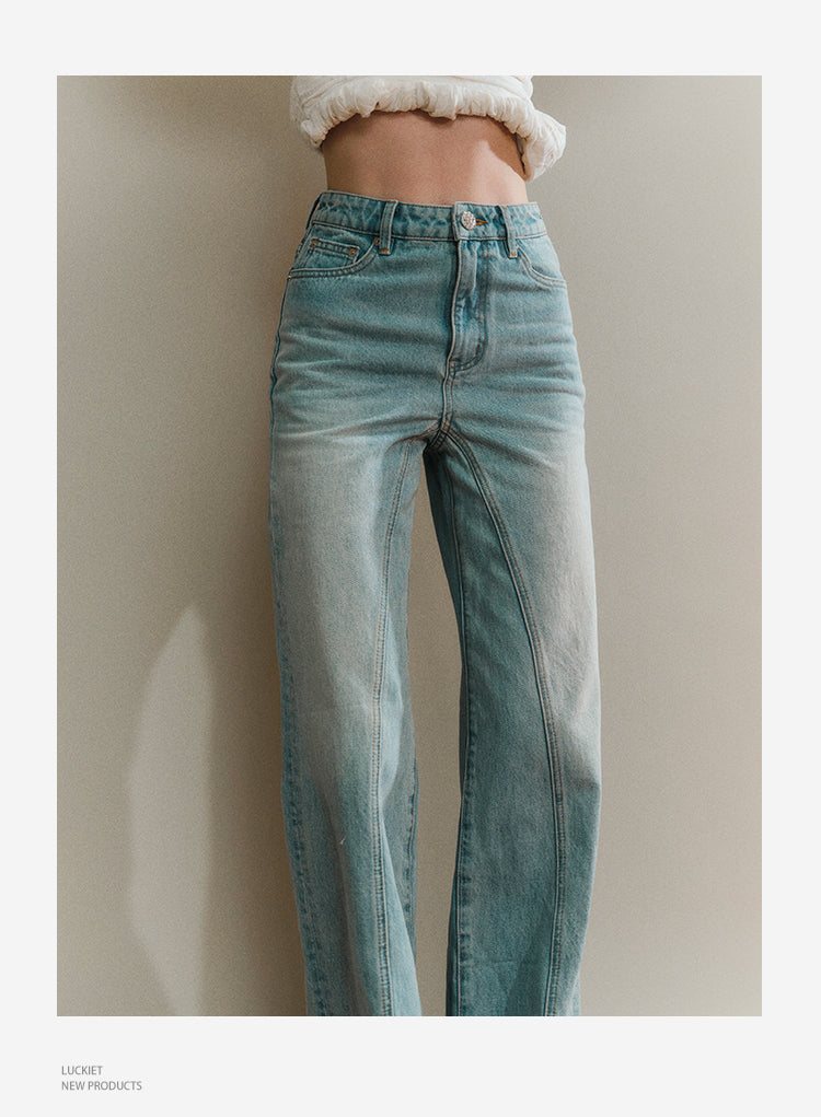 Slightly Flared Shaping Jeans