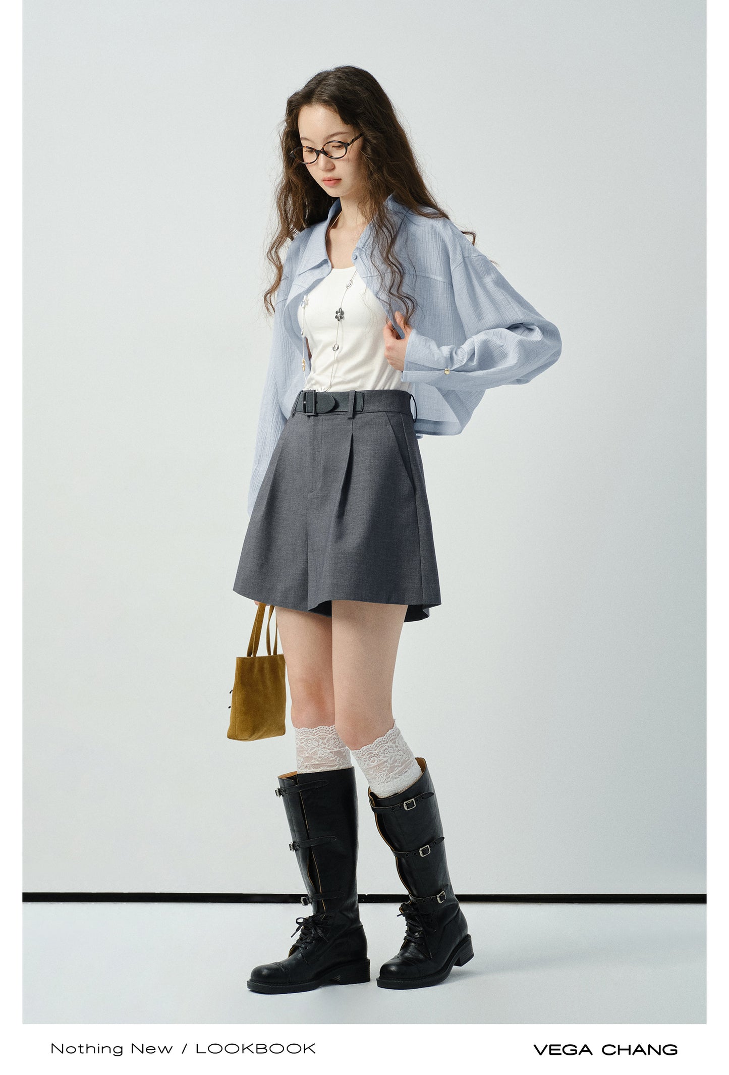 Textured Open-Front Shirt