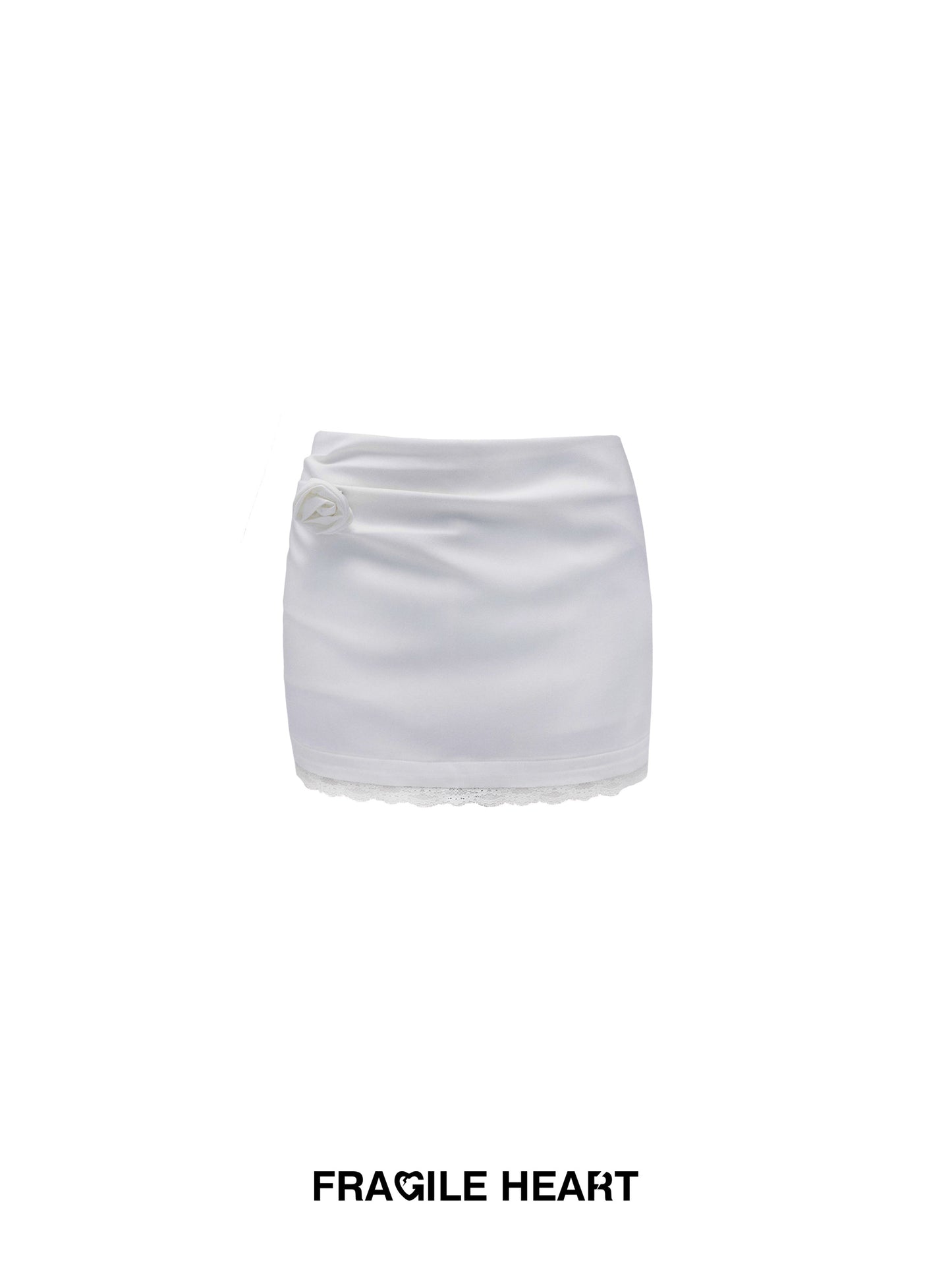 Off-Shoulder Ruched Top And Coordinated Skirt