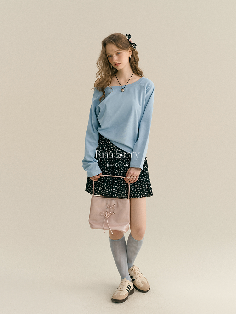 Floral Tiered Mini Chiffon Skirt